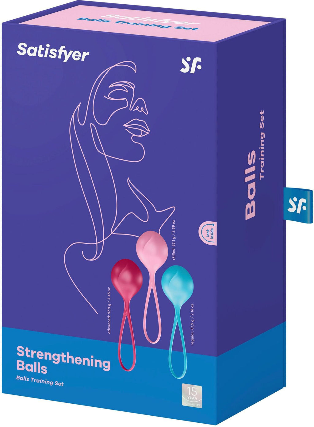 Вагінальні кульки Satisfyer Strengthening Balls 3шт