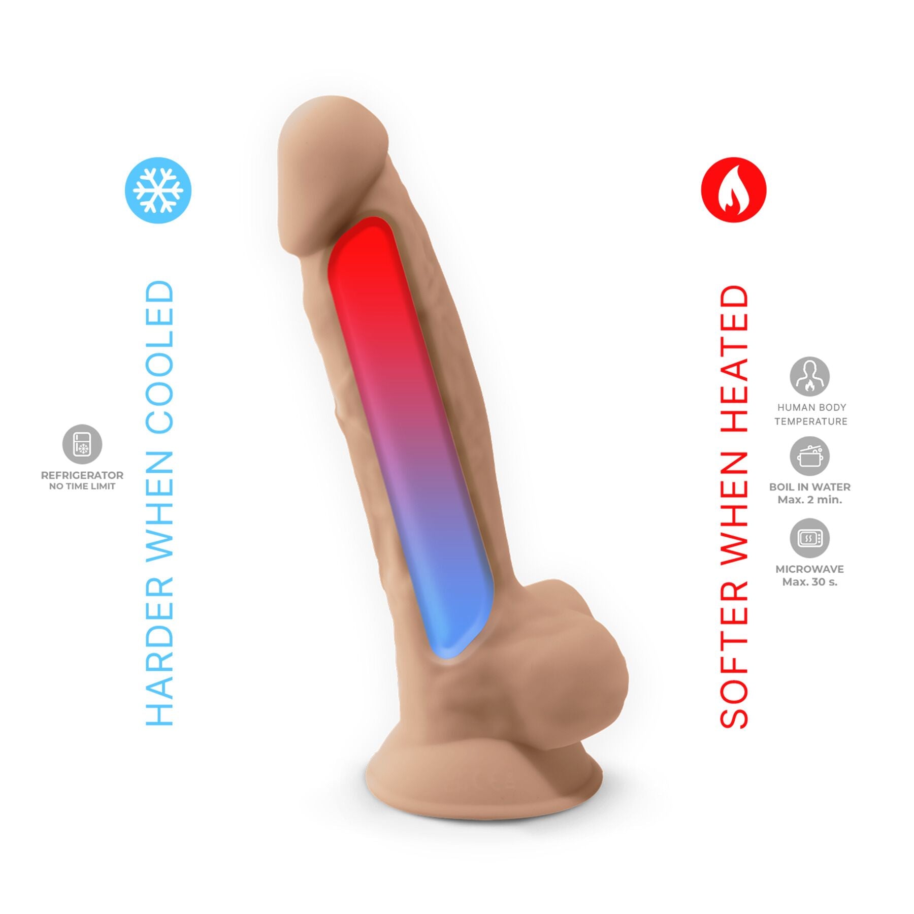 Фалоімітатор SilexD Tomas Flesh MODEL 1 size 9in