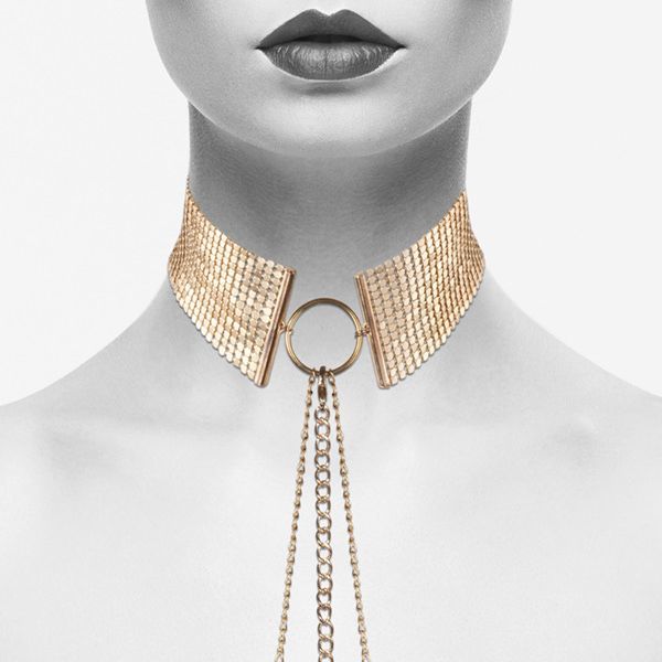 Намисто-комір Bijoux Indiscrets Desir Metallique Collar