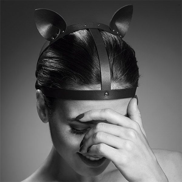 Маска кішечки Bijoux Indiscrets MAZE - Cat Ears Headpiece