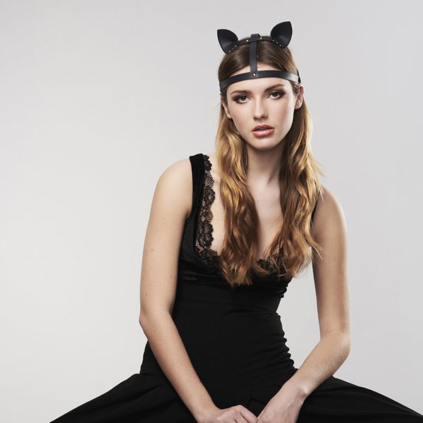 Маска кішечки Bijoux Indiscrets MAZE - Cat Ears Headpiece