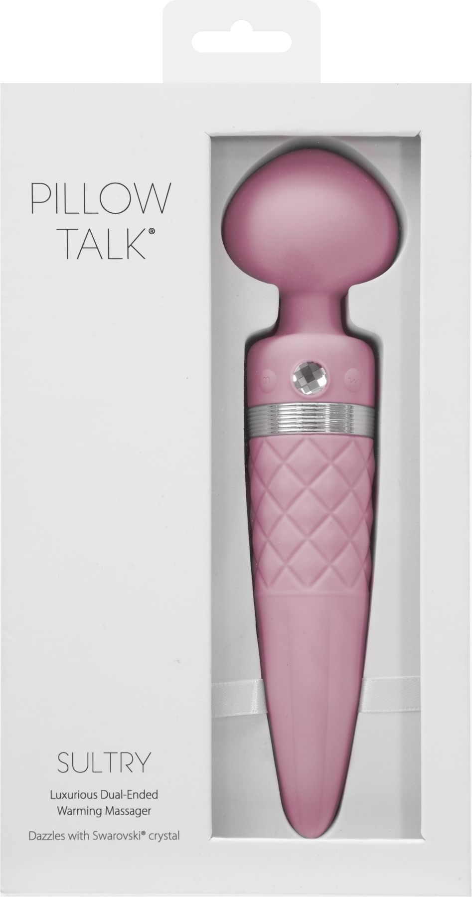 Вібромасажер 2в1 PILLOW TALK Sultry