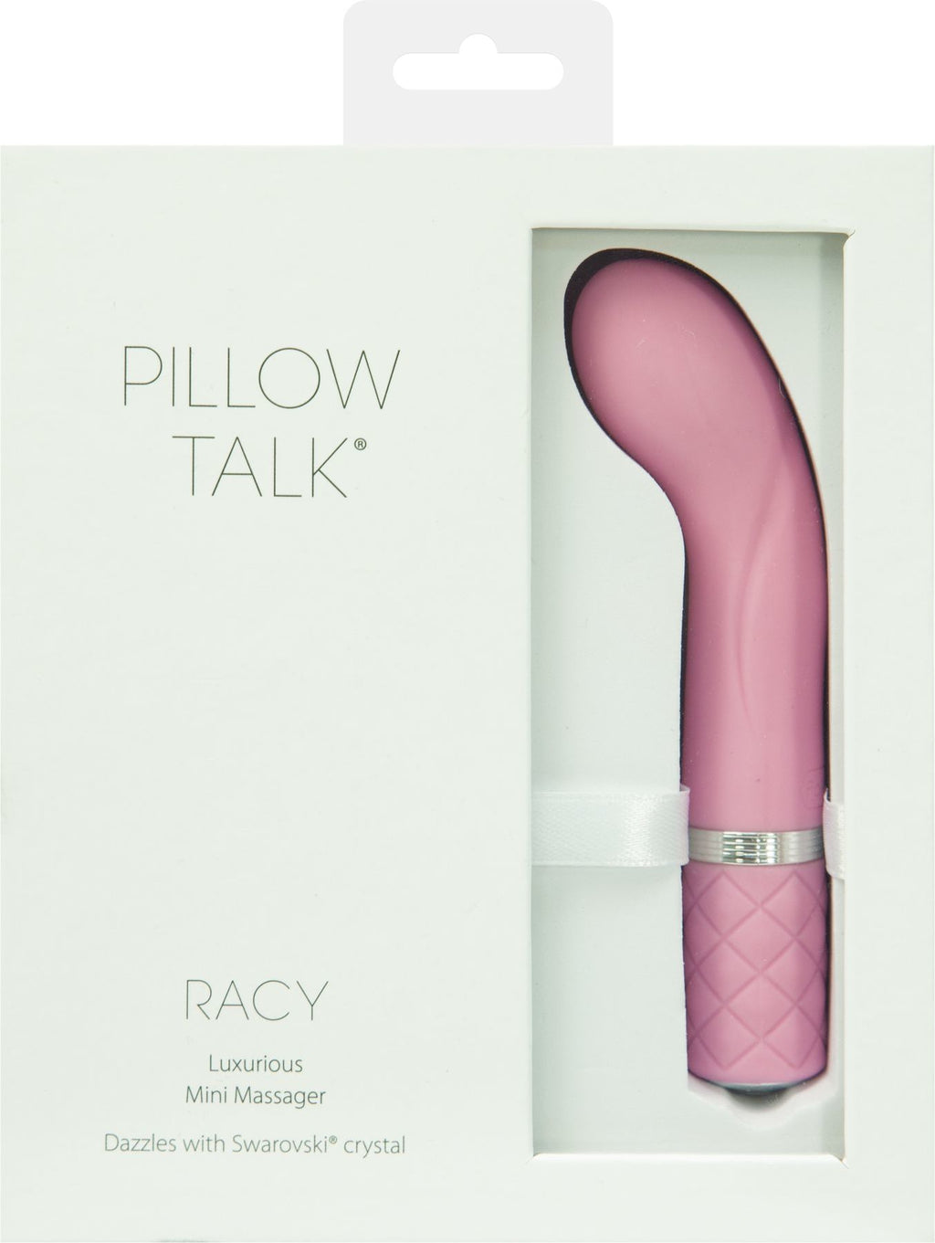 Розкішний вібратор Pillow Talk Racy з кристалом Swarovski для точки G