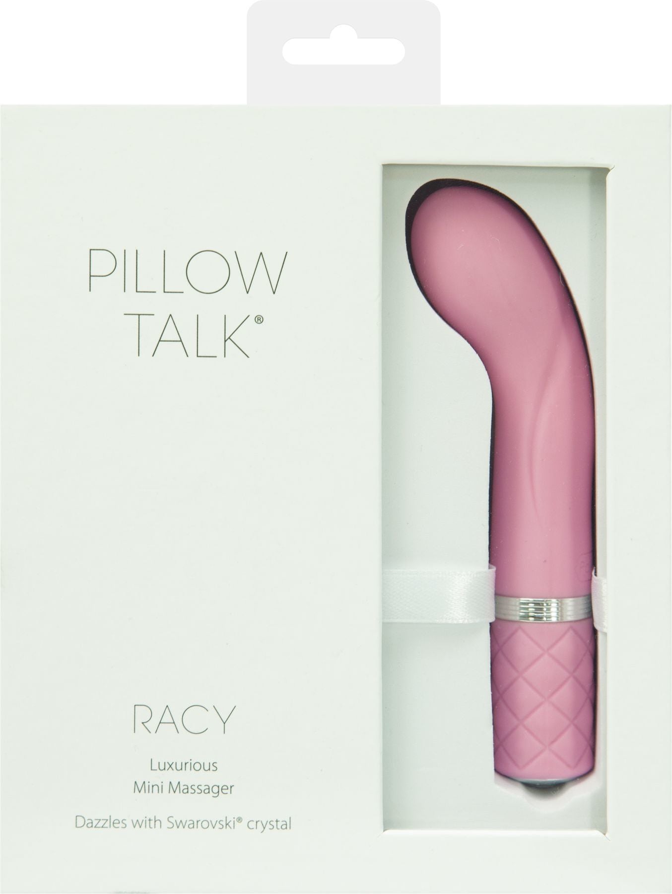 Розкішний вібратор Pillow Talk Racy з кристалом Swarovski для точки G