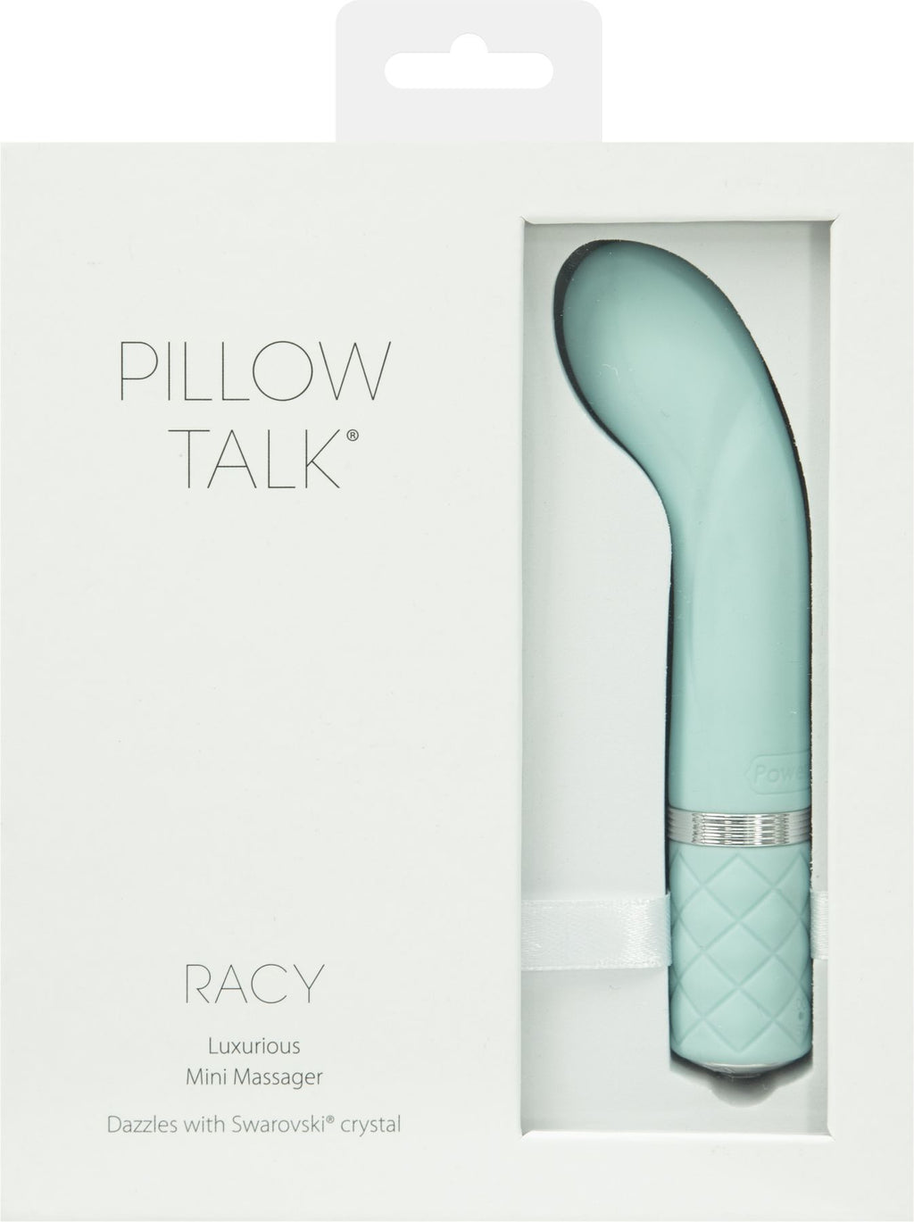 Розкішний вібратор Pillow Talk Racy з кристалом Swarovski для точки G