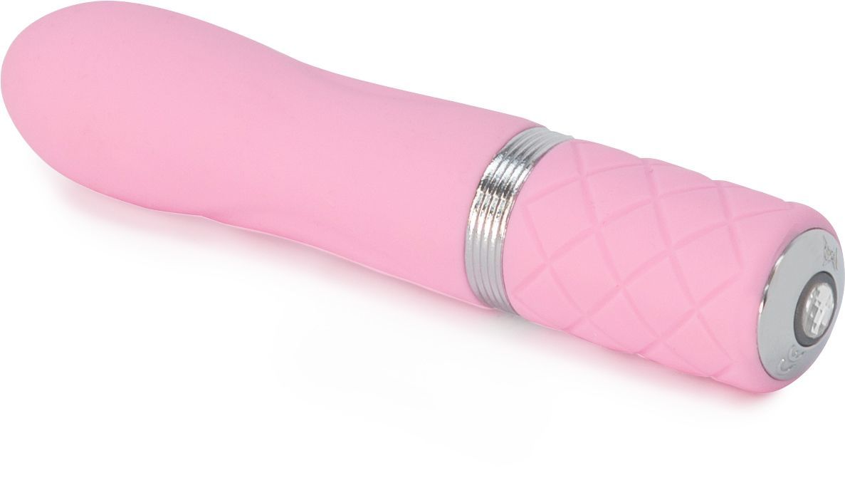 Розкішний вібратор PILLOW TALK Flirty з кристалом Swarovski