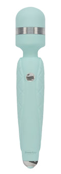 Розкішний вібромасажер PILLOW TALK Cheeky Teal з кристалом Swarovski