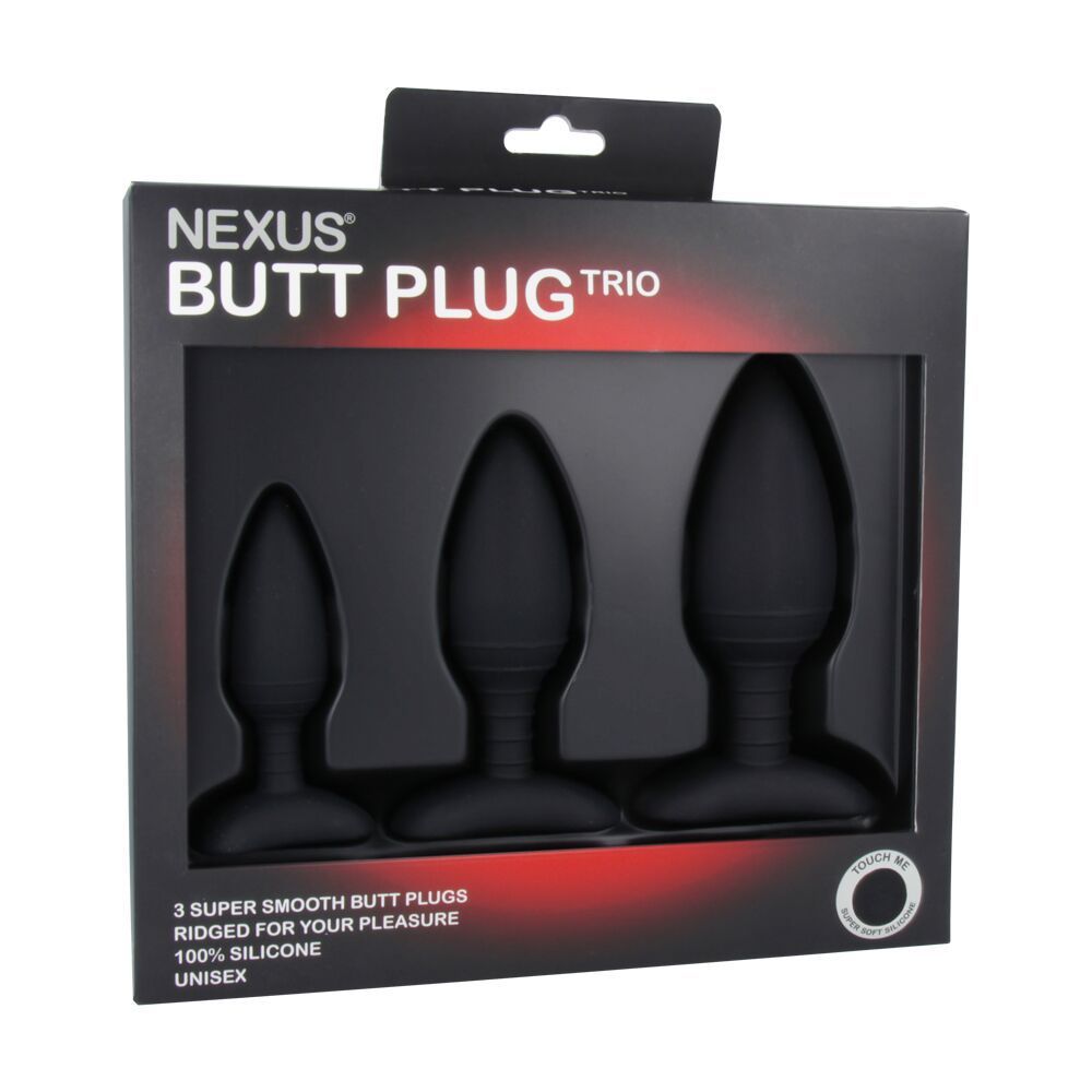 Набір анальних пробок Nexus Butt Plug Trio