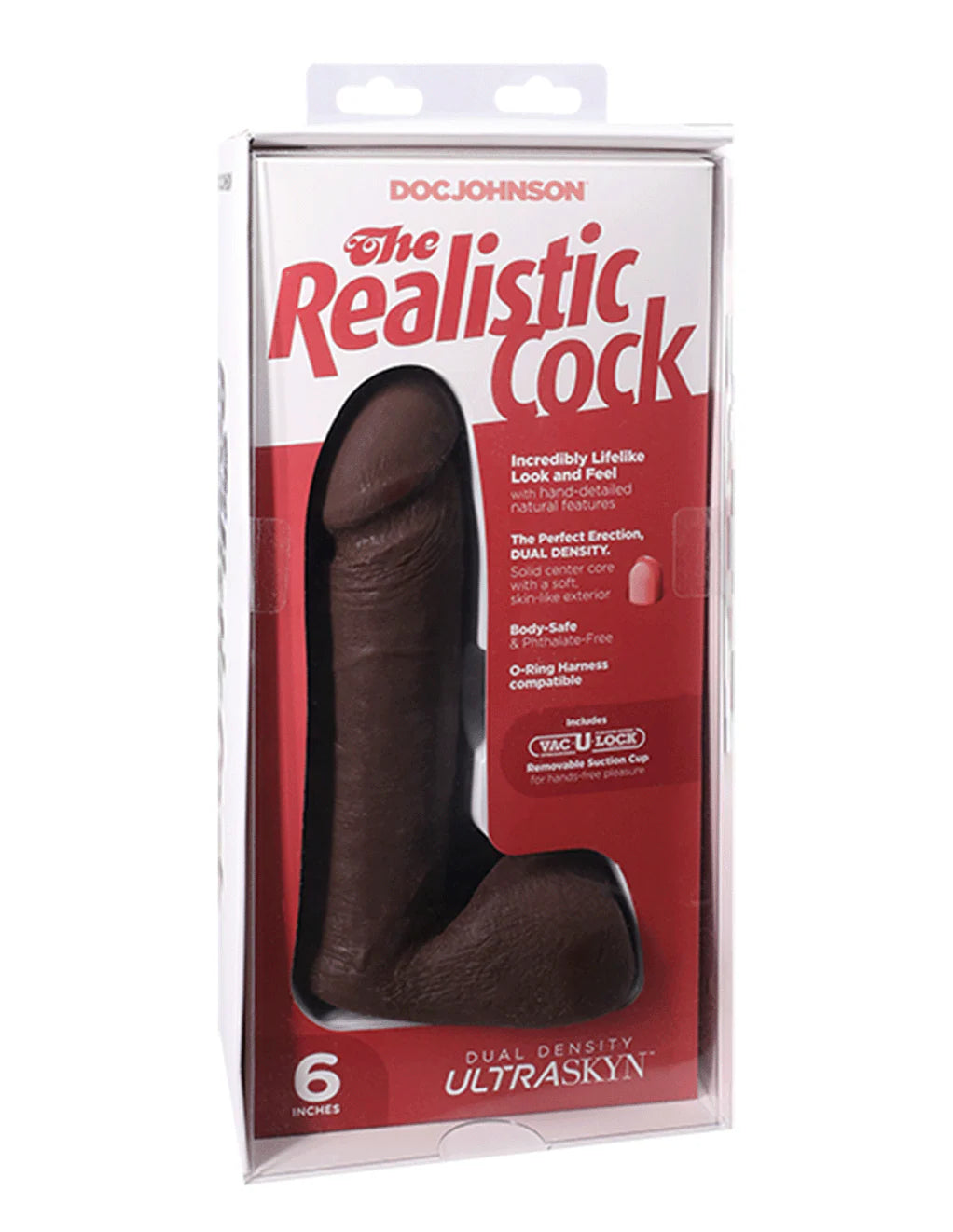 Фалоімітатор Doc Johnson The Realistic Cock 6 inch