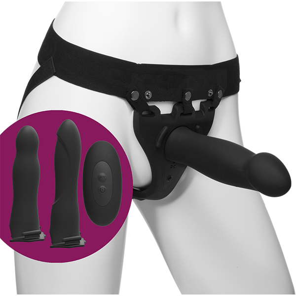 Набір для страпона з вібрацією Doc Johnson Body Extensions