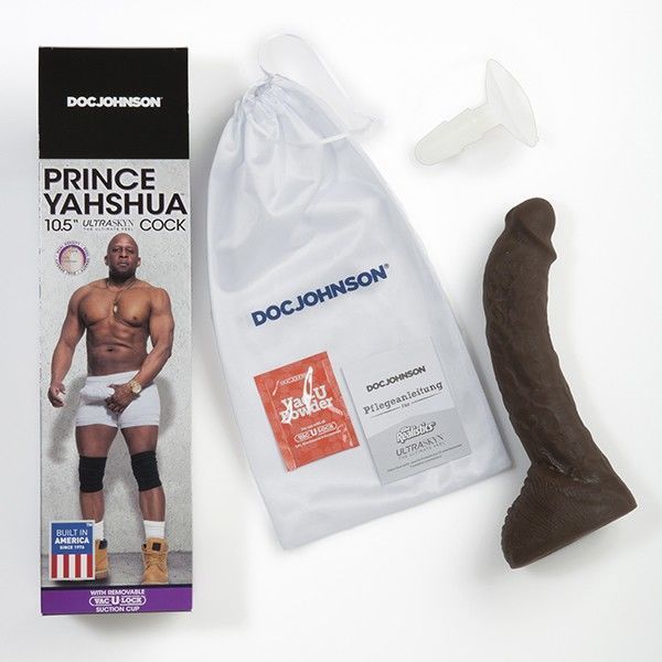 Фалоімітатор Doc Johnson Prince Yahshua 10.5 Inch Cock