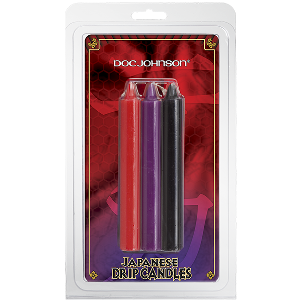 БДСМ свічки низькотемпературні Doc Johnson Japanese Drip Candles