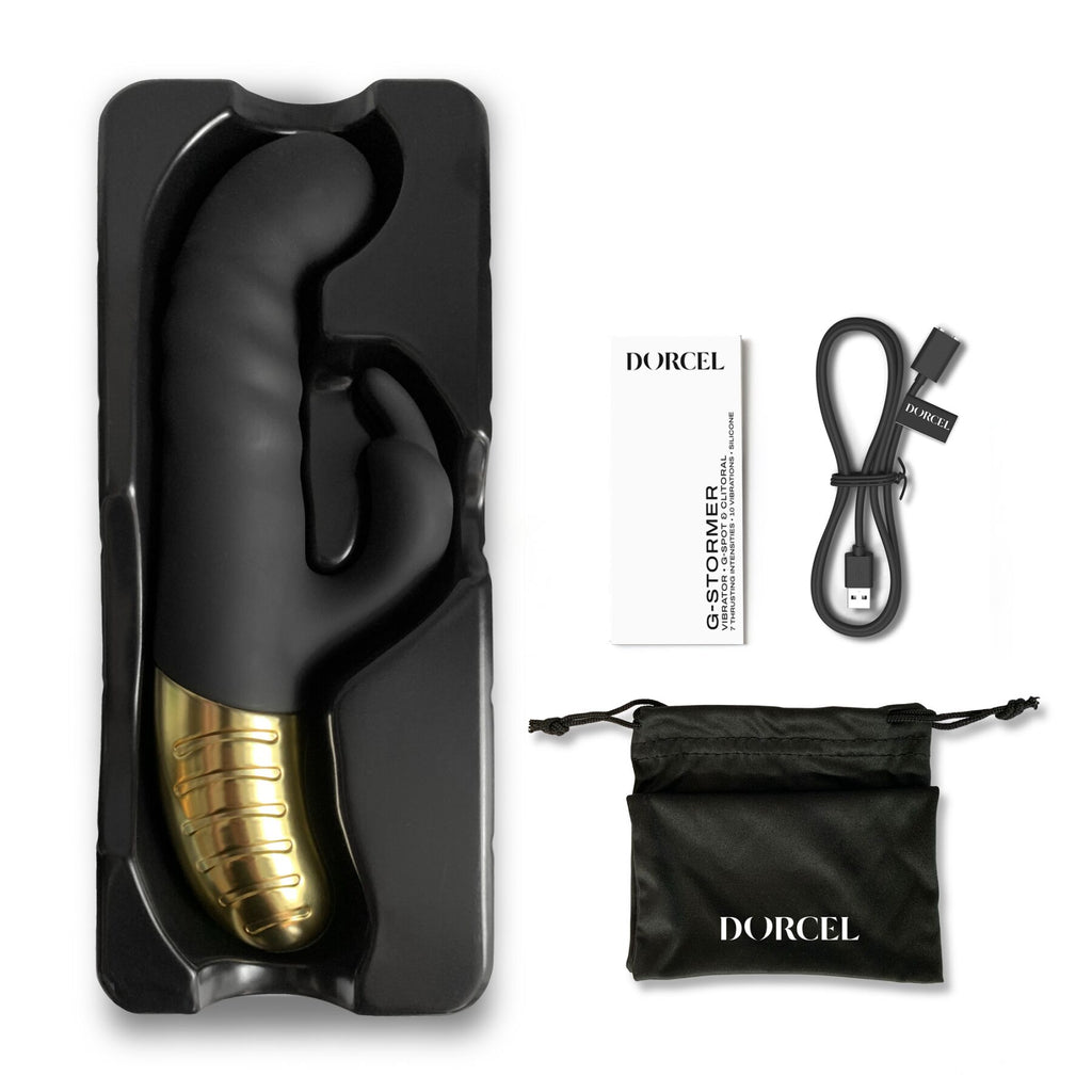 Вібратор Dorcel G-STORMER зі зворотно-поступальним рухом головки