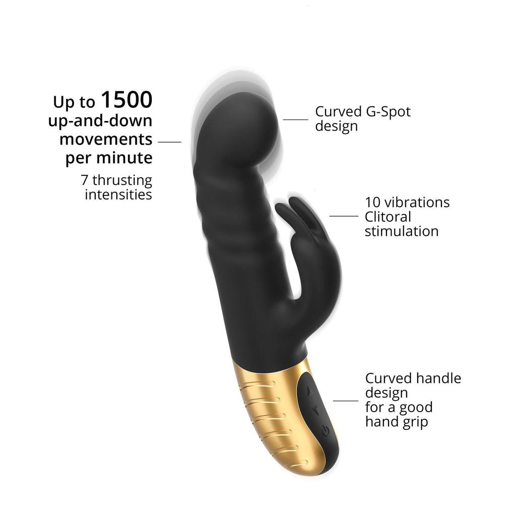 Вібратор Dorcel G-STORMER зі зворотно-поступальним рухом головки