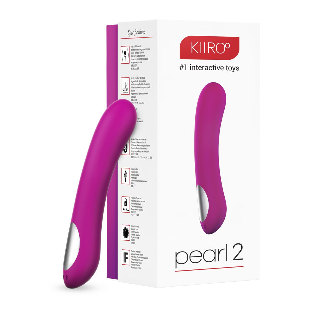 Інтерактивний вібростимулятор точки G Kiiroo Pearl 2