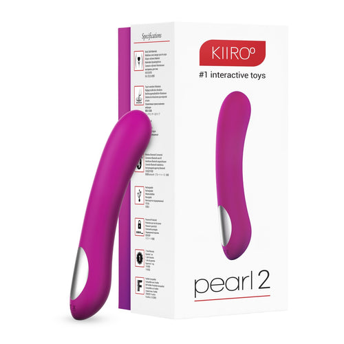 Інтерактивний вібростимулятор точки G Kiiroo Pearl 2