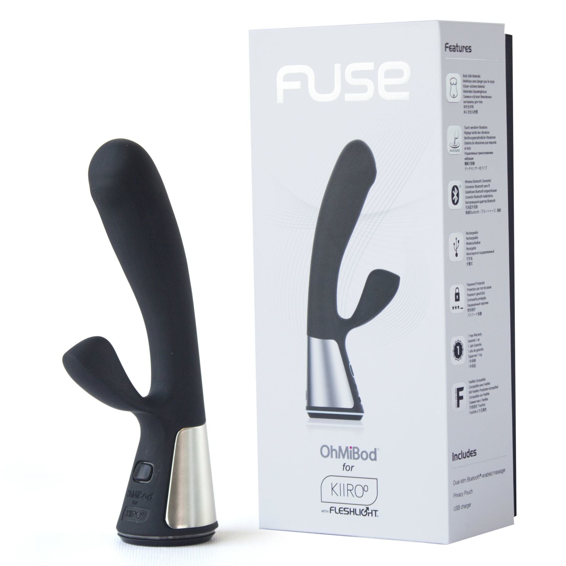 Інтерактивний вібратор-кролик Ohmibod Fuse for Kiiroo