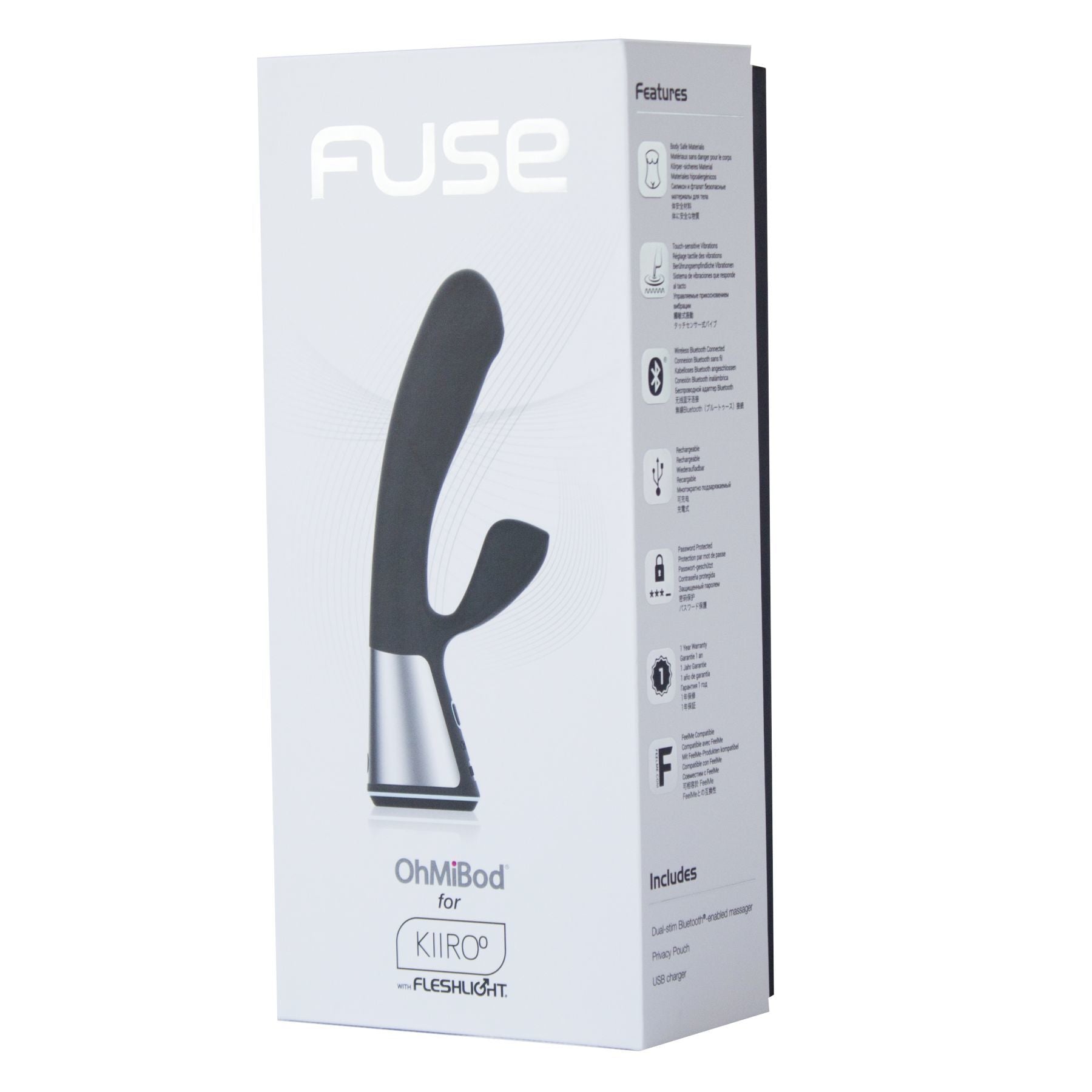 Інтерактивний вібратор-кролик Ohmibod Fuse for Kiiroo