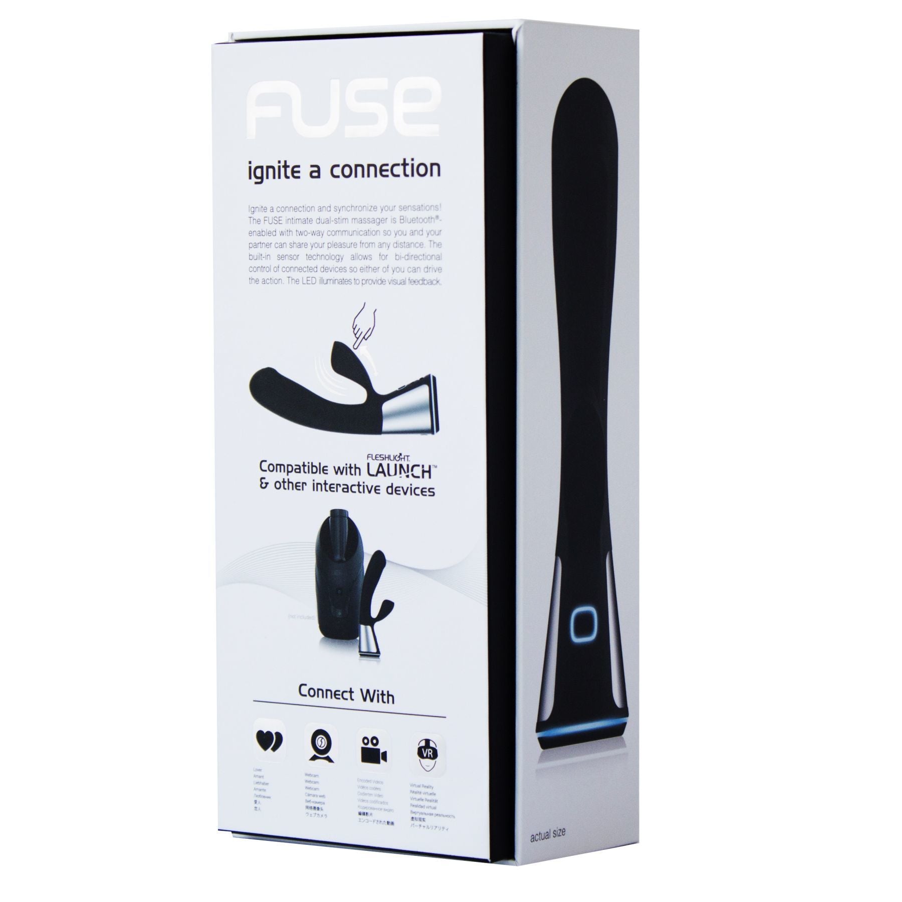 Інтерактивний вібратор-кролик Ohmibod Fuse for Kiiroo