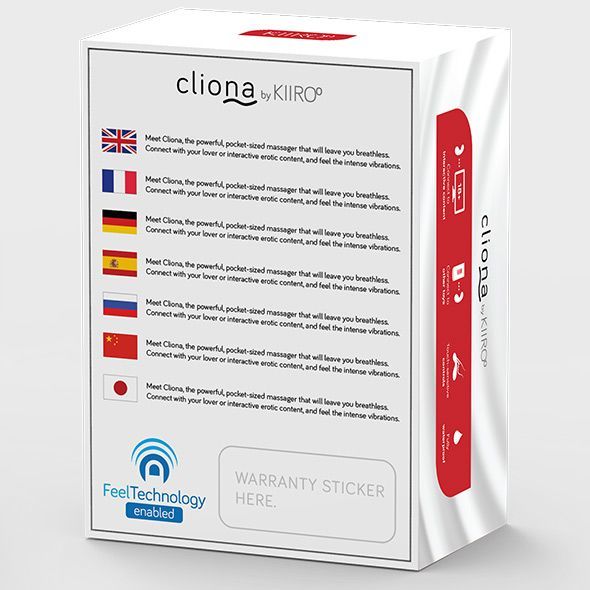 Інтерактивний мінівібратор Kiiroo Cliona