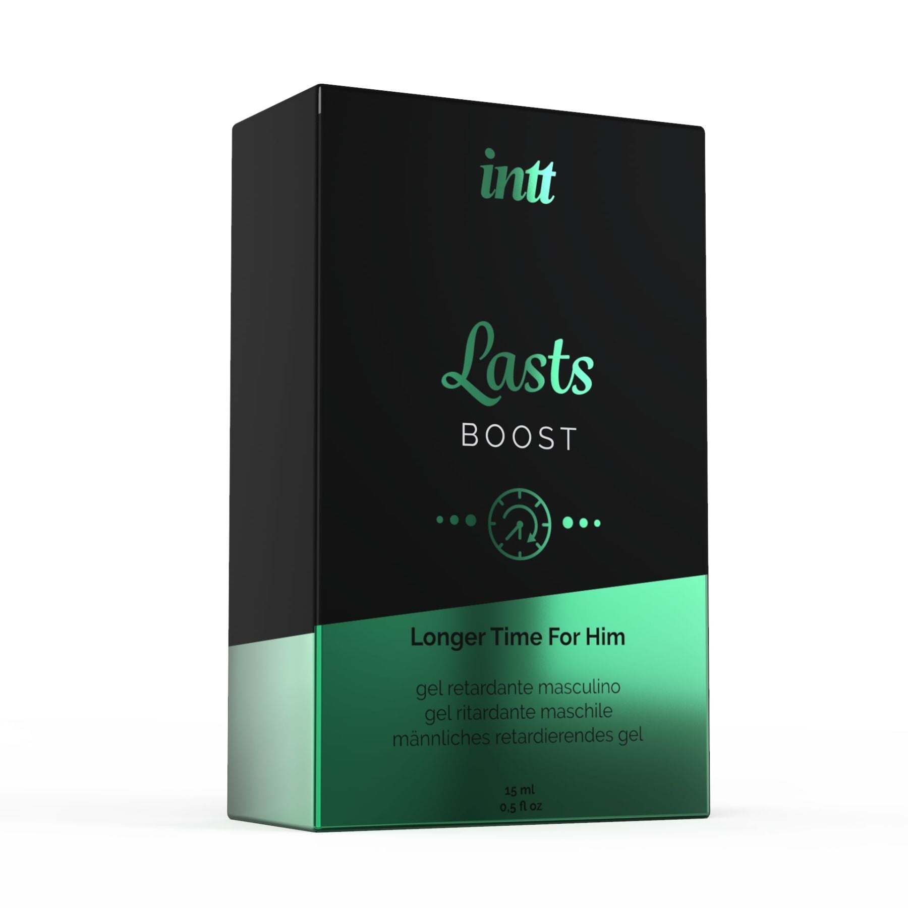 Пролонгатор для чоловіків Intt Lasts з екстрактом гвоздики та м'яти