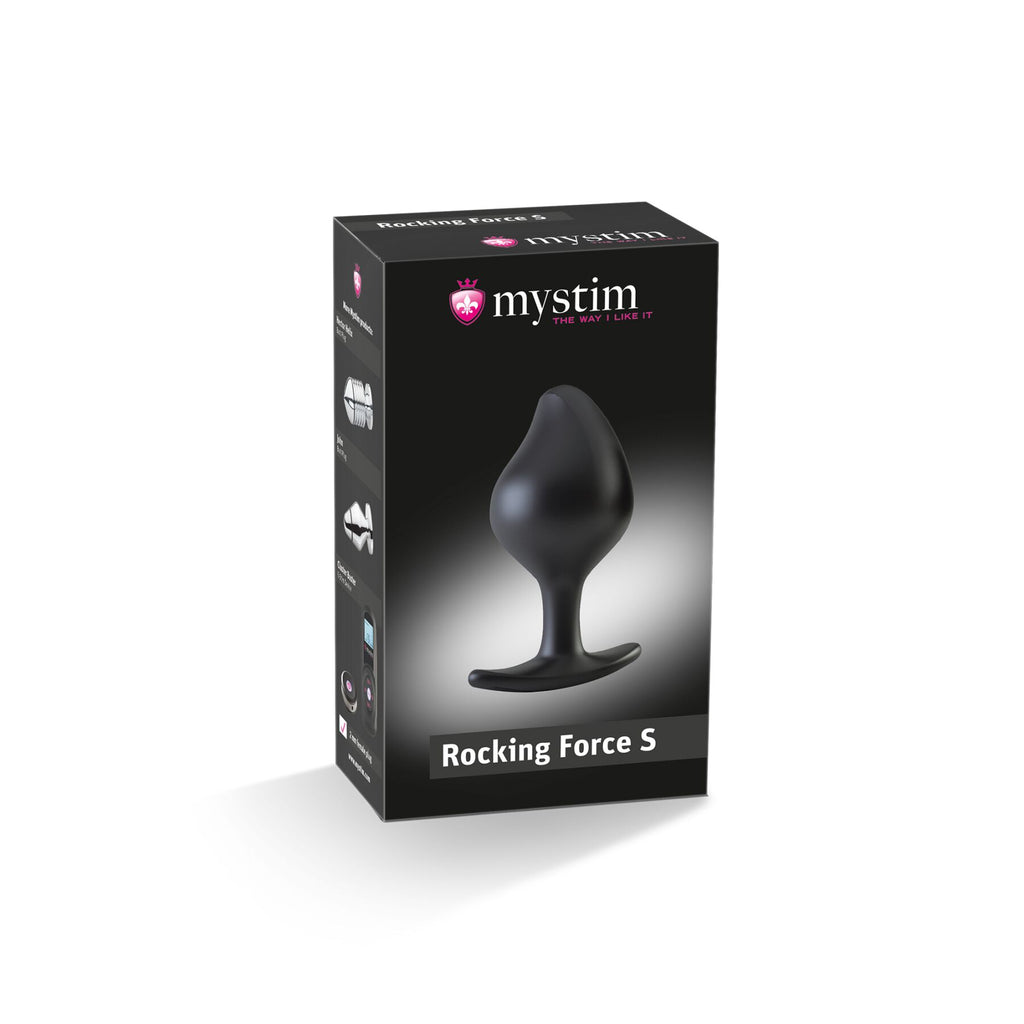 Силіконова анальна пробка Mystim Rocking Force для