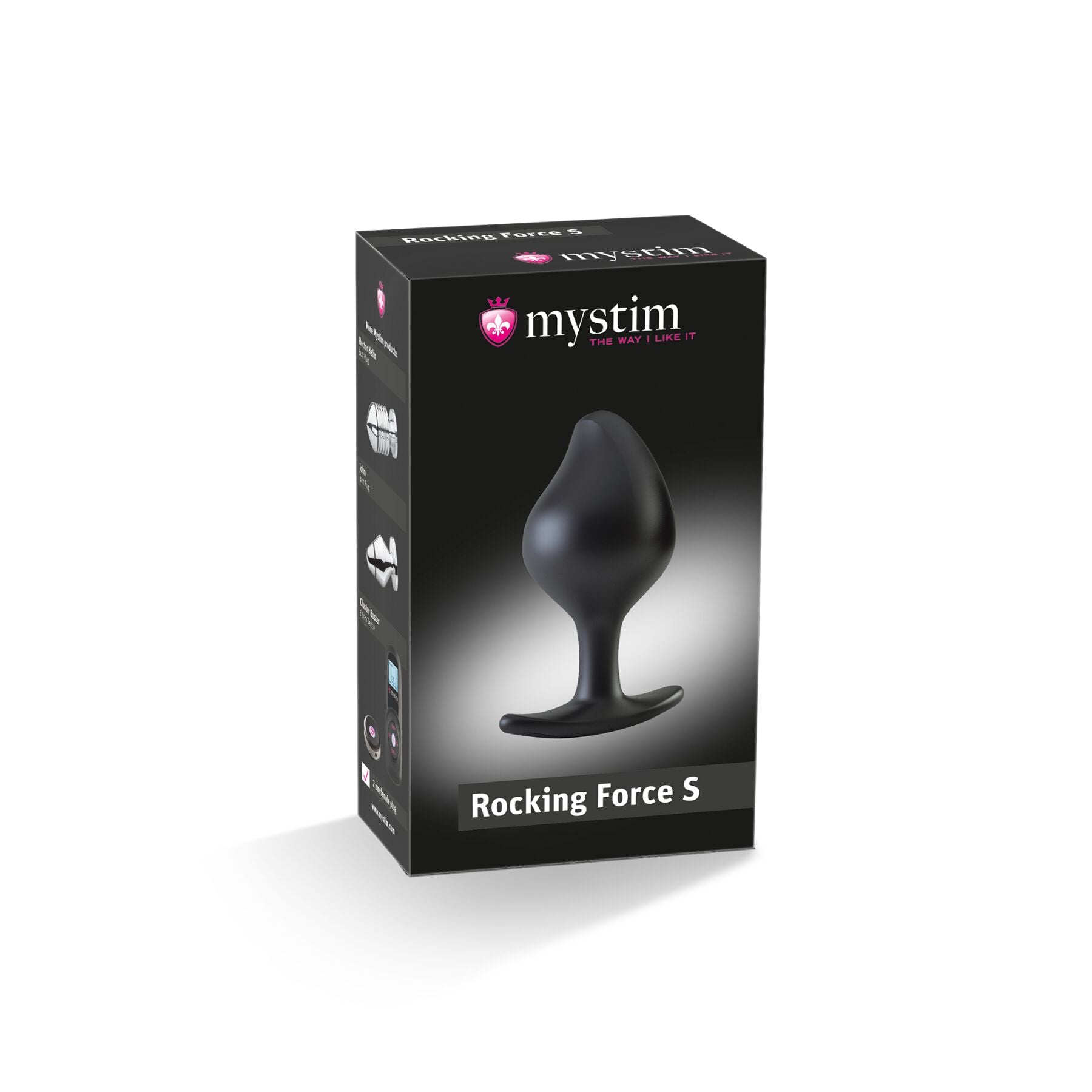 Силіконова анальна пробка Mystim Rocking Force для