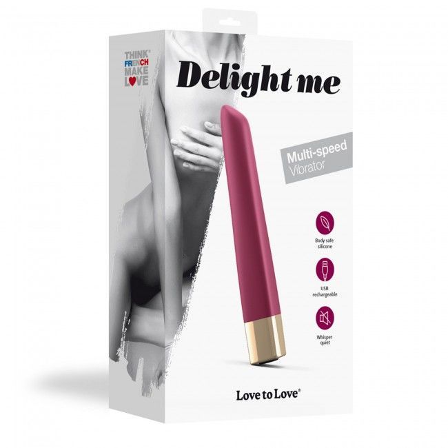 Потужний мінівібратор Love To Love Delight Me Prune з м'яким кінчиком