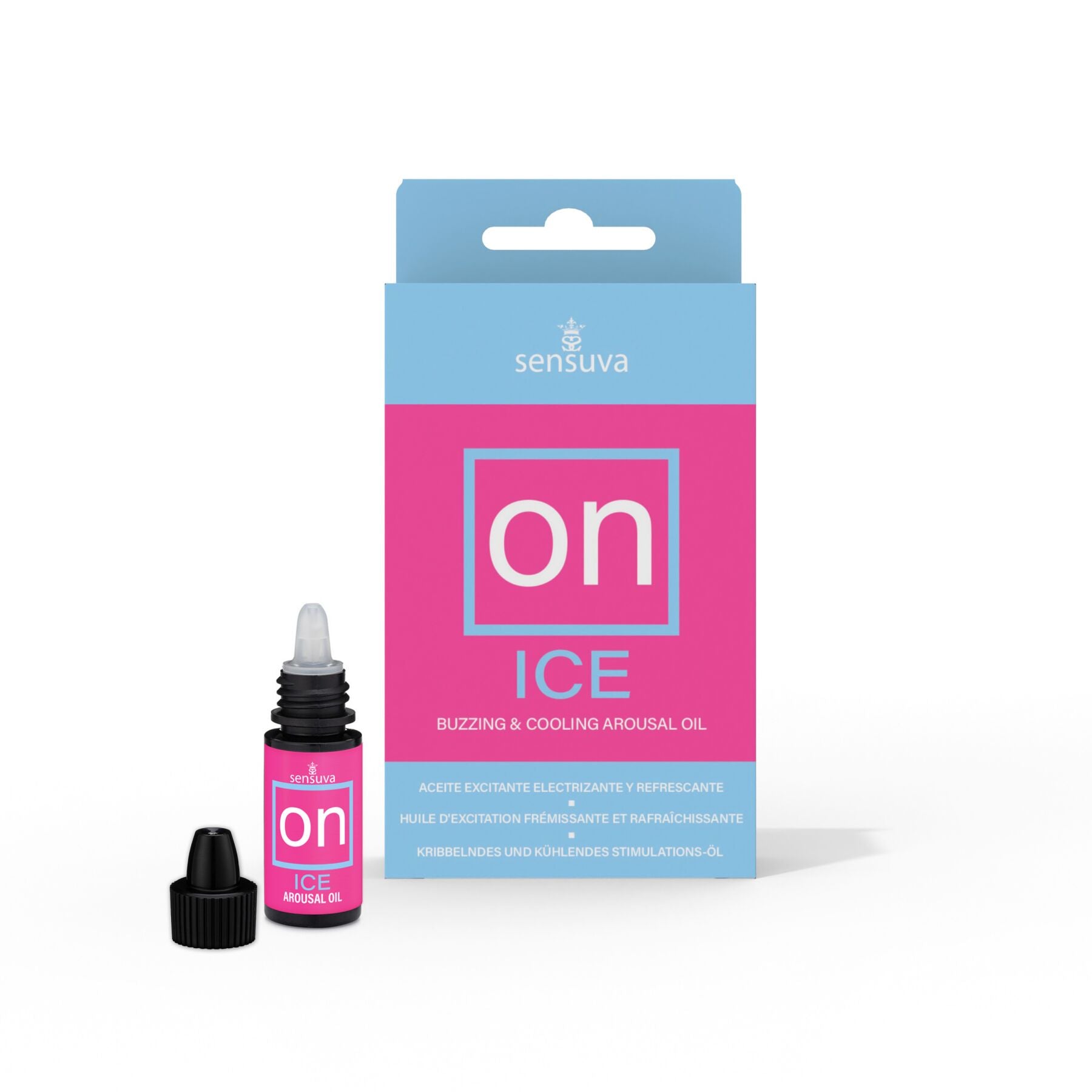 Збуджувальні краплі для клітора Sensuva - ON Arousal Oil for Her Ice охолоджувальні