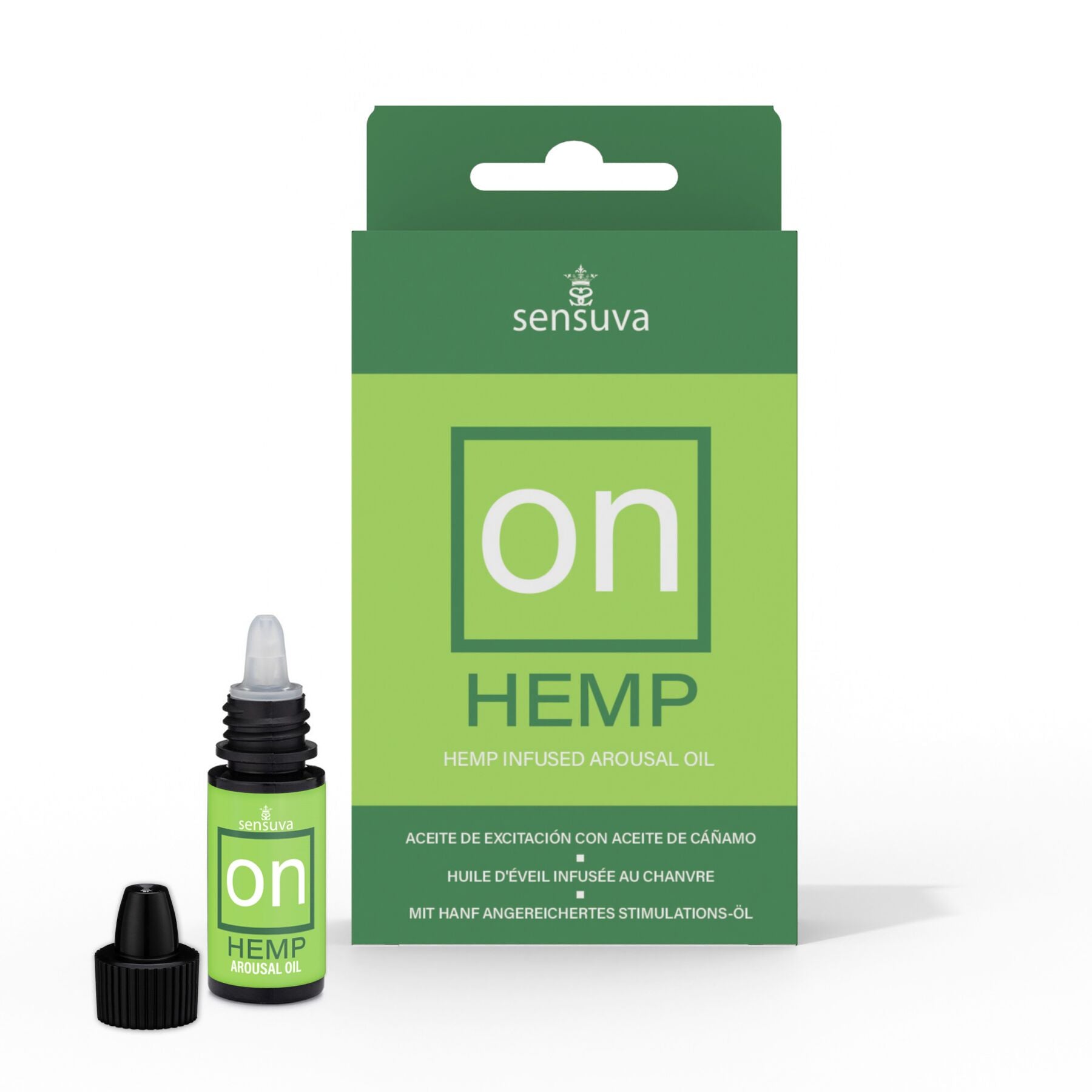 Збуджувальні краплі для клітора Sensuva - ON for Her Hemp Infused Arousal Oil з олією конопель