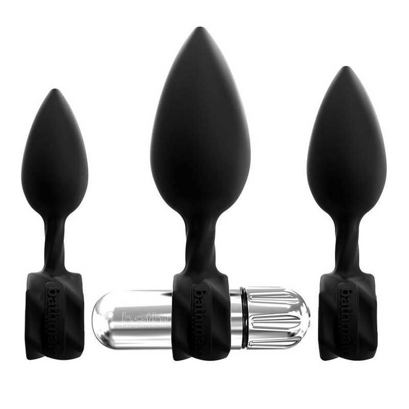 Набір анальних вібропробок Bathmate Anal Training Plugs