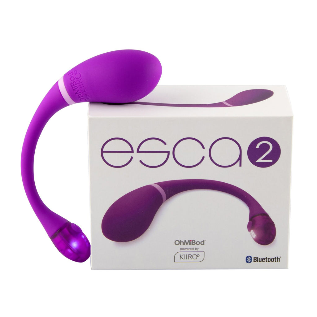 Інтерактивне віброяйце Ohmibod Esca2 for Kiiroo підходить для вебкама