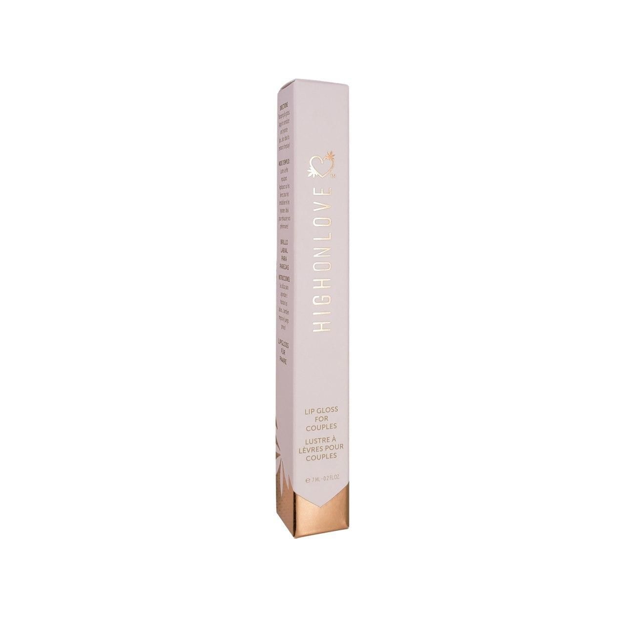 Стимулюючий блиск для губ HighOnLove - Couples Lip Gloss з ефектом вібрації
