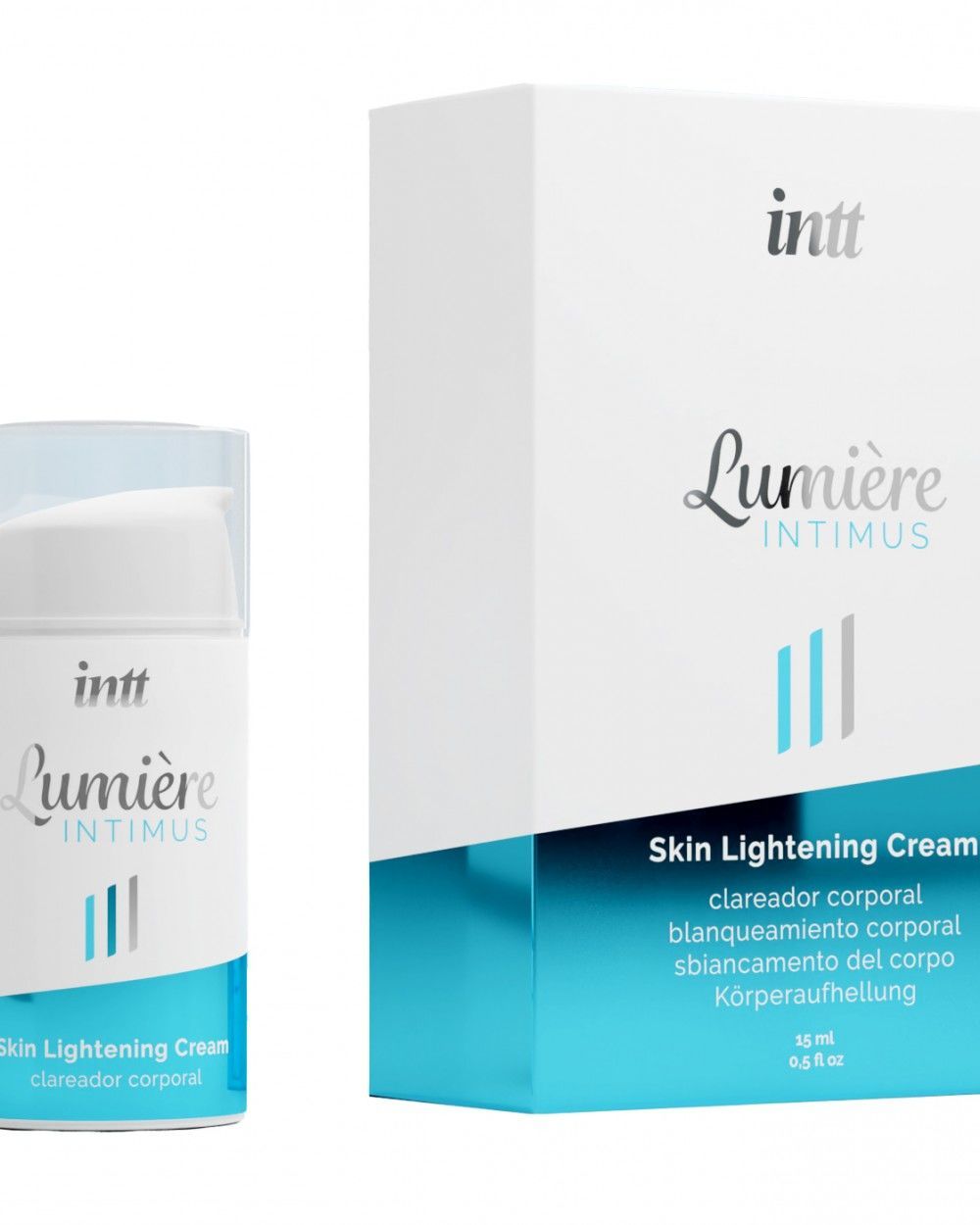 Крем для освітлення шкіри Intt Lumiere для всього тіла й інтимних зон