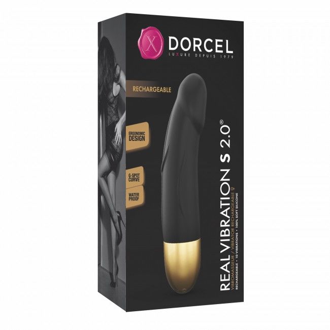 Вібратор Dorcel Real Vibration S Gold 2.0