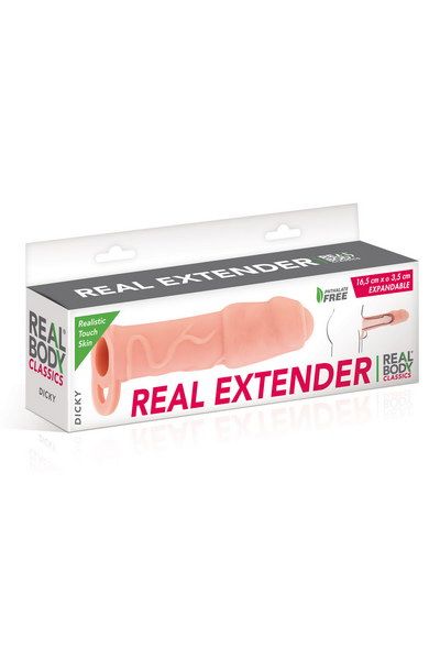 Насадка на член Real Body Real Extender DICKY
