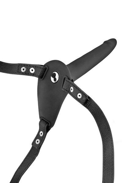 Страпон з вібрацією Fetish Tentation Vibrating Strap-On with