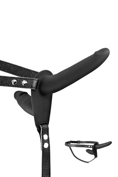 Подвійний страпон Fetish Tentation Strap-On with Double