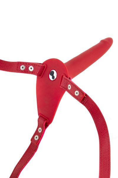 Страпон з вібрацією Fetish Tentation Vibrating Strap-On with