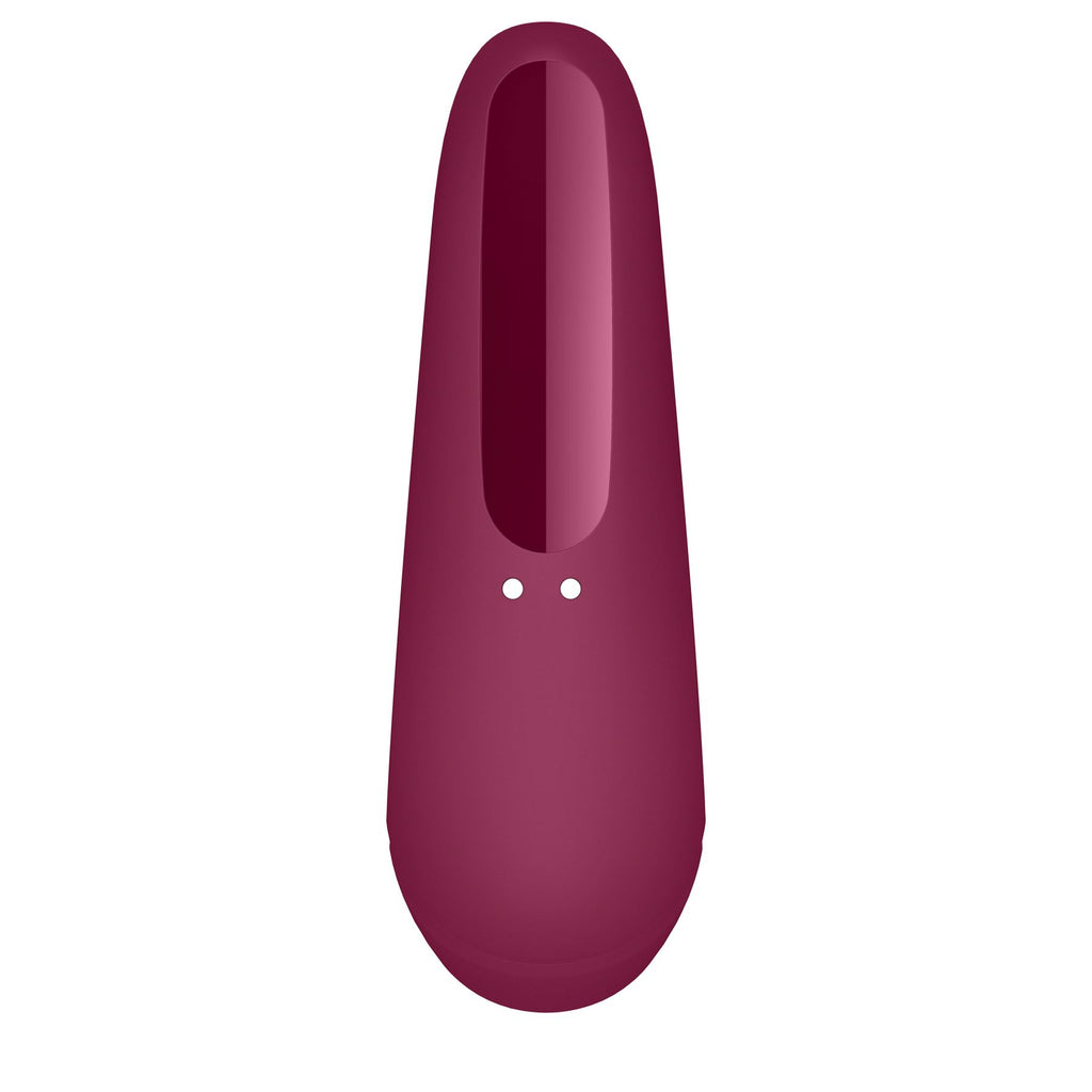 Вакуумний кліторальний стимулятор Satisfyer Curvy 1+ з керуванням через інтернет