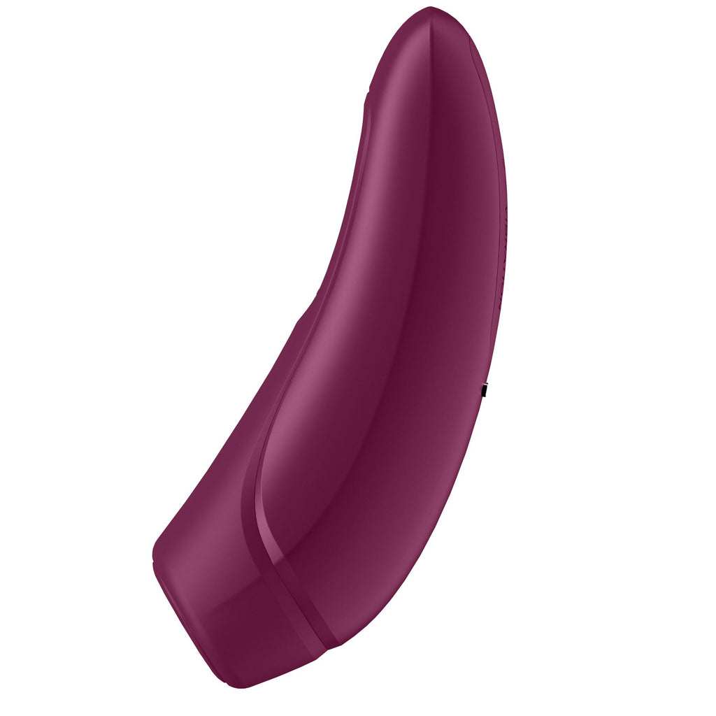 Вакуумний кліторальний стимулятор Satisfyer Curvy 1+ з керуванням через інтернет
