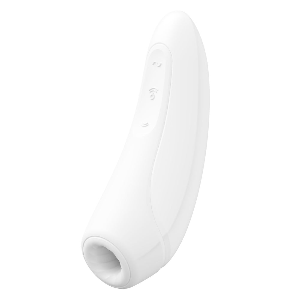 Вакуумний кліторальний стимулятор Satisfyer Curvy 1+ з керуванням через інтернет