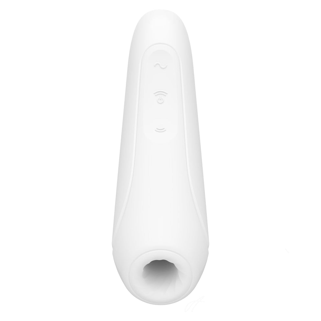 Вакуумний кліторальний стимулятор Satisfyer Curvy 1+ з керуванням через інтернет