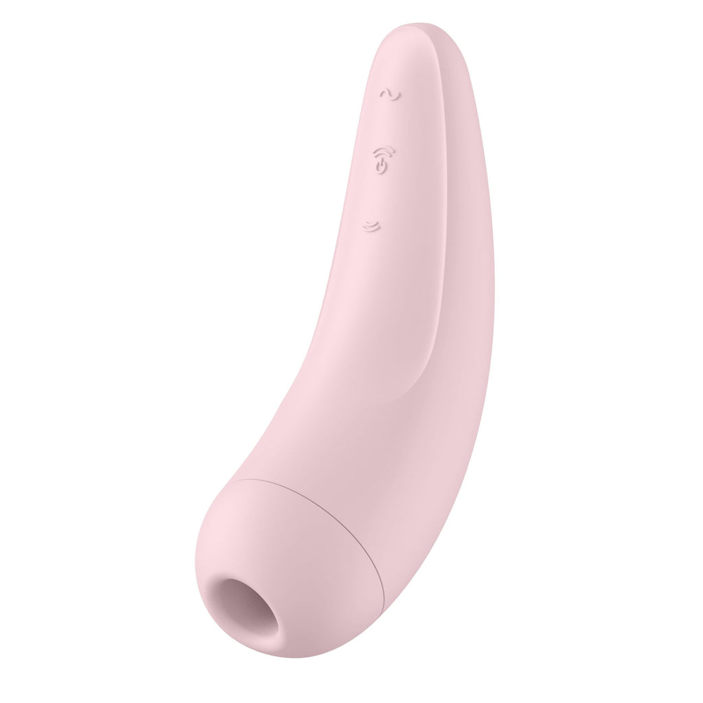 Вакуумний кліторальний стимулятор Satisfyer Curvy 2+ з керуванням через інтернет