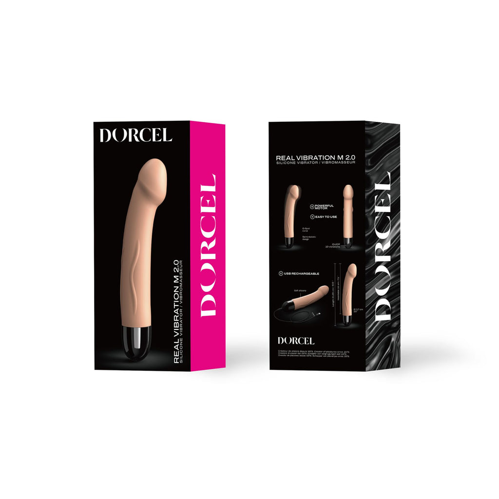 Вібратор Dorcel Real Vibration M Flesh 2.0