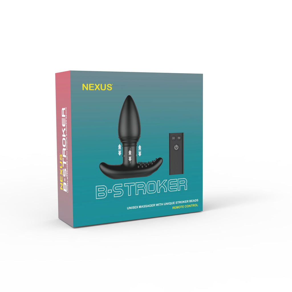 Анальна вібропробка Nexus B-stroker з масажними