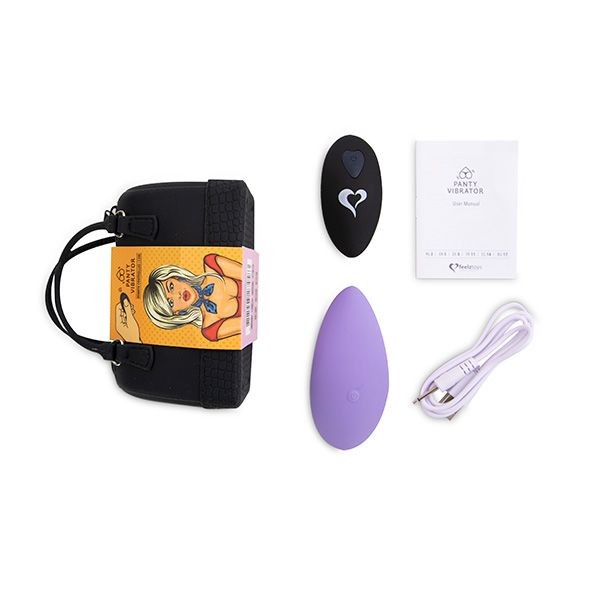 Вібратор в трусики FeelzToys Panty Vibrator з пультом ДК