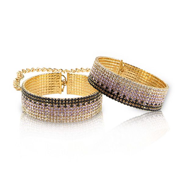 Лакшері наручники-браслети з кристалами RIANNE S Diamond Cuffs