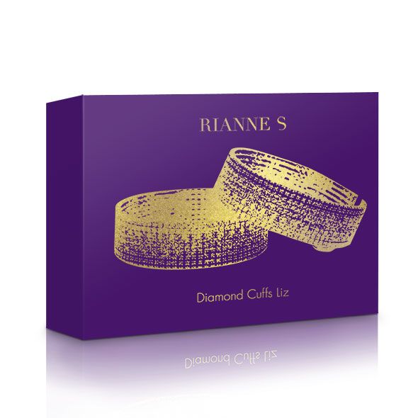 Лакшері наручники-браслети з кристалами RIANNE S Diamond Cuffs