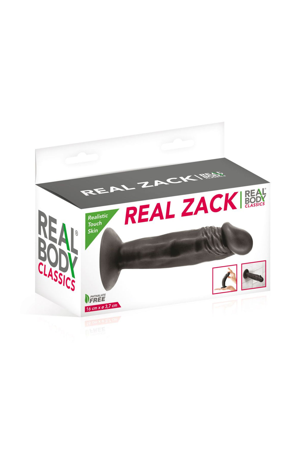 Фалоімітатор із присоскою Real Body Real Zack
